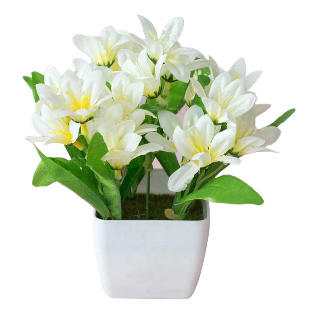 15 cm Kunstmatige Lelie Bloem  - Bonsai Garden Cafe recensie en prijs