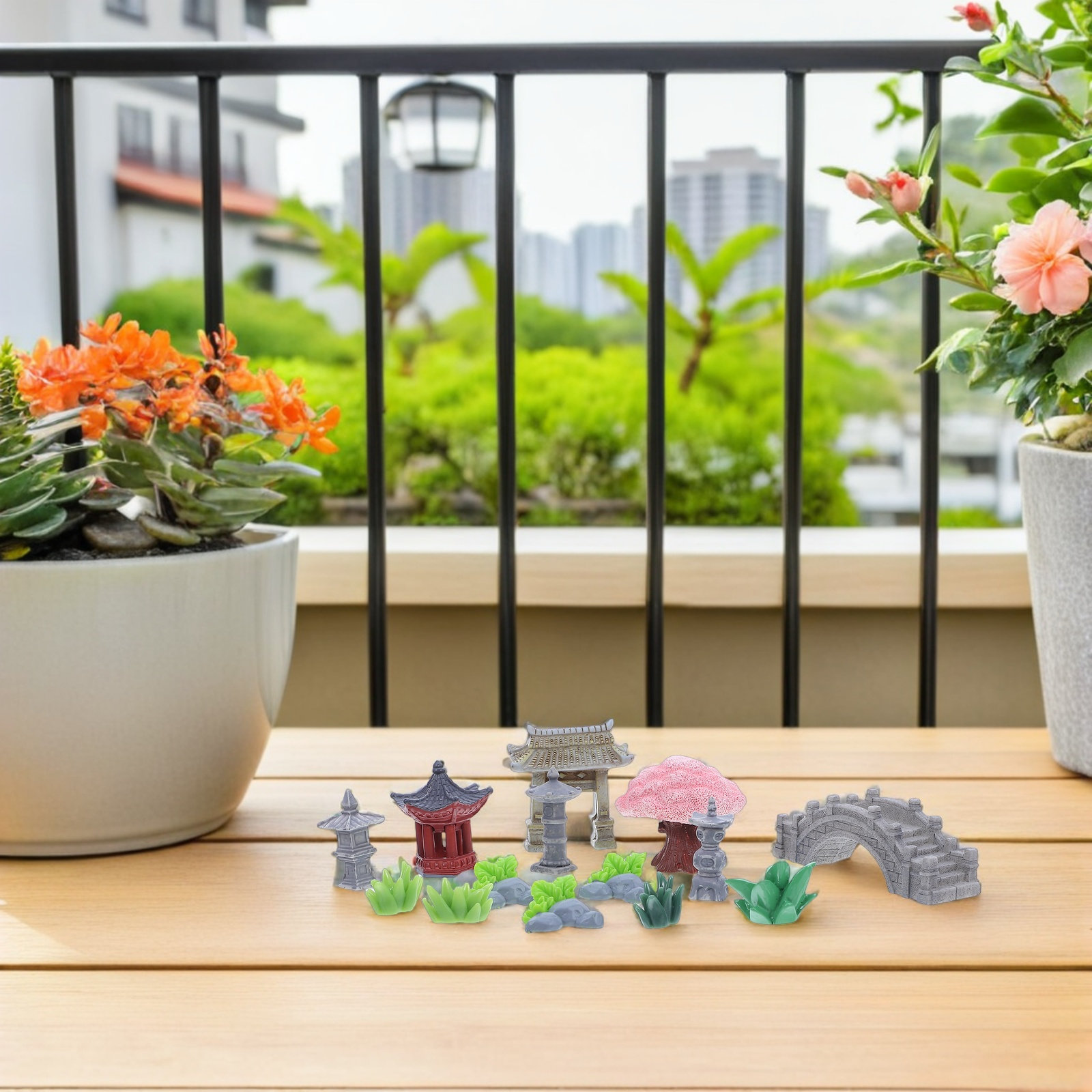 1Set Hars Miniatuur Landschaps - Bonsai Garden For Desk recensie en prijs