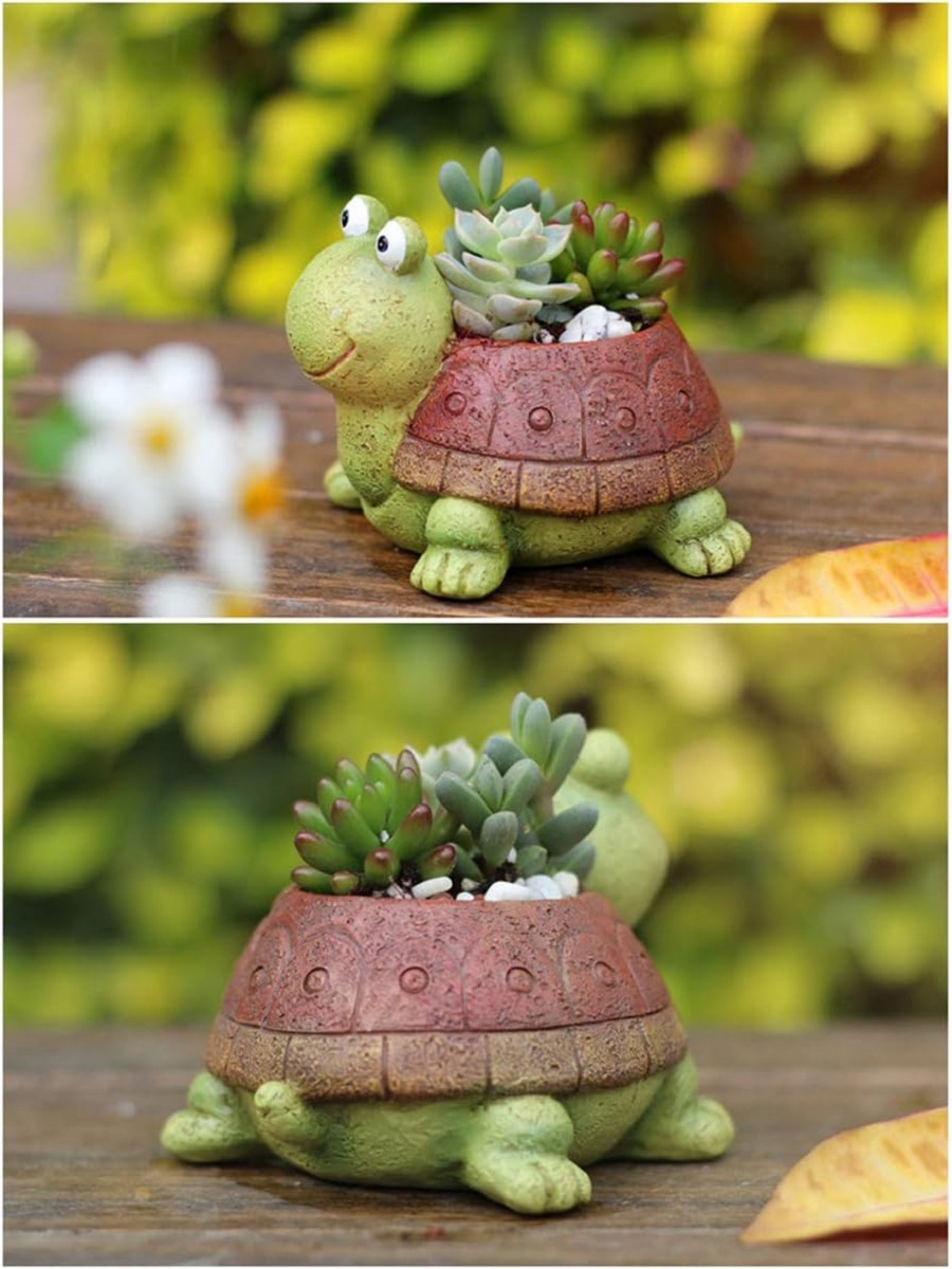 Schattige Schildpad Planter Sa - Bonsai Garden For Desk recensie en prijs