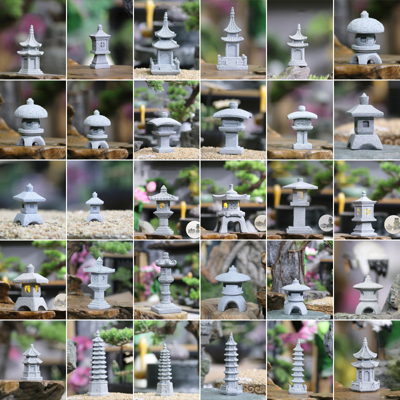 Vintage Zen miniatuur zandstee - Bonsai Garden Japan recensie en prijs