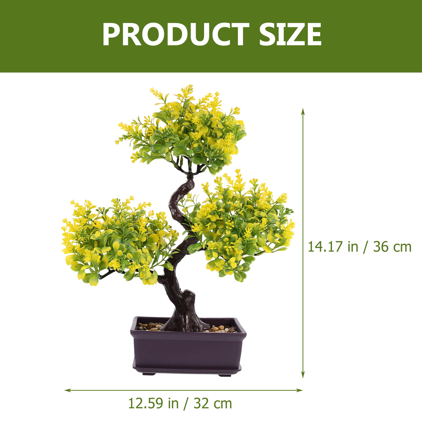 Kunstplanten, decoratieve bons - Bonsai Garden Cafe recensie en prijs